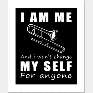 Brass and Unapologetic - Trombone Player's Tee! Posters and Art